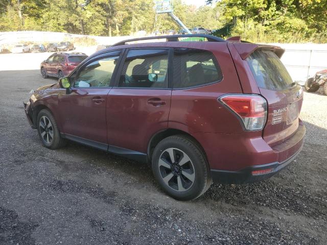 JF2SJAEC4JH476304 - 2018 SUBARU FORESTER 2.5I PREMIUM Czerwony zdjęcie 2