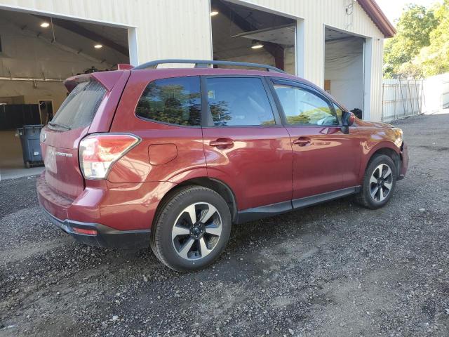 JF2SJAEC4JH476304 - 2018 SUBARU FORESTER 2.5I PREMIUM Czerwony zdjęcie 3