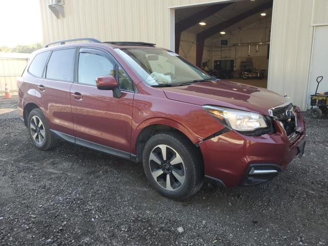 JF2SJAEC4JH476304 - 2018 SUBARU FORESTER 2.5I PREMIUM Czerwony zdjęcie 4