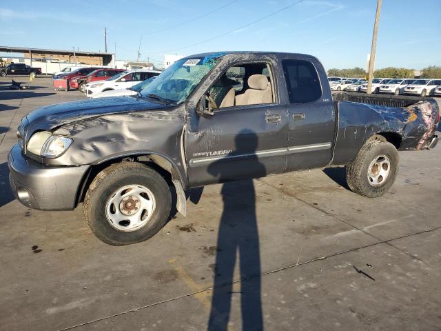 5TBRN34193S389616 - 2003 TOYOTA TUNDRA ACCESS CAB SR5 GRAY photo 1