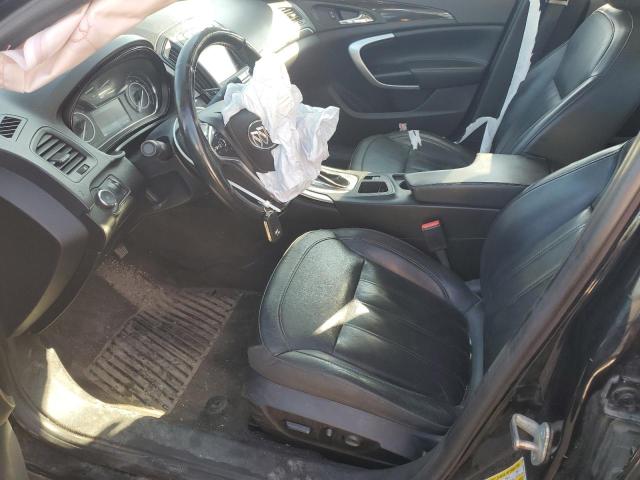 2G4GN5EXXF9115055 - 2015 BUICK REGAL PREMIUM BLACK photo 7