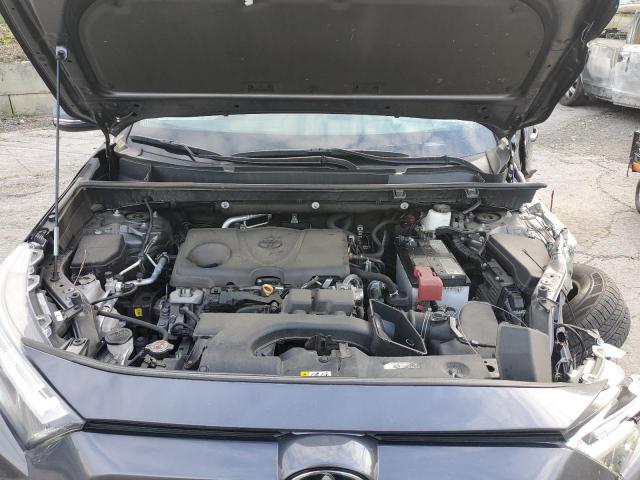2T3P1RFV9NC314608 - 2022 TOYOTA RAV4 XLE GRAY photo 11
