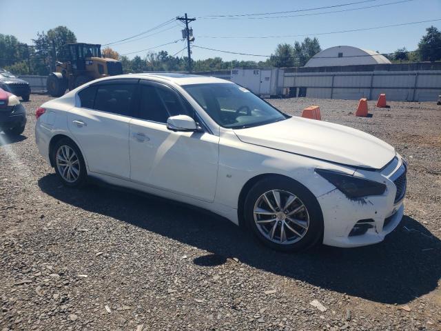 JN1BV7AR0EM697561 - 2014 INFINITI Q50 BASE WHITE photo 4