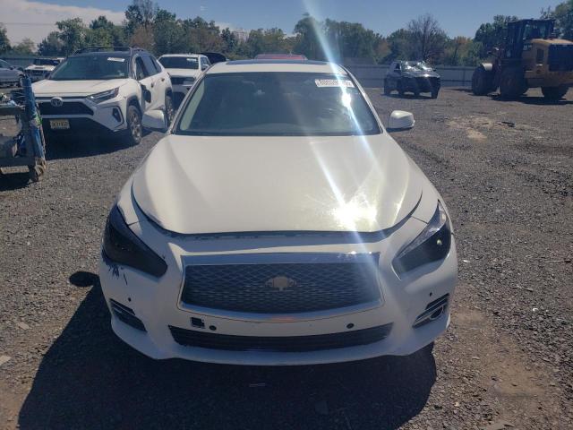 JN1BV7AR0EM697561 - 2014 INFINITI Q50 BASE WHITE photo 5