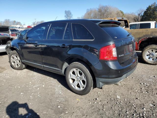 2FMDK3JC5DBE23257 - 2013 FORD EDGE SEL BLACK photo 2