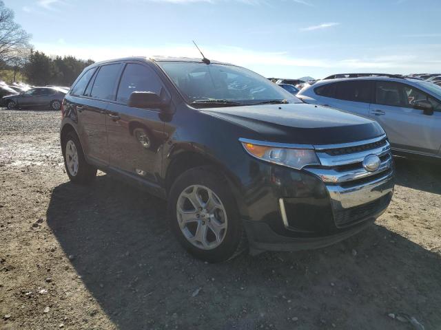 2FMDK3JC5DBE23257 - 2013 FORD EDGE SEL BLACK photo 4