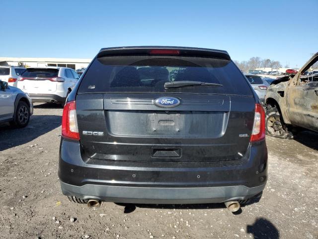 2FMDK3JC5DBE23257 - 2013 FORD EDGE SEL BLACK photo 6