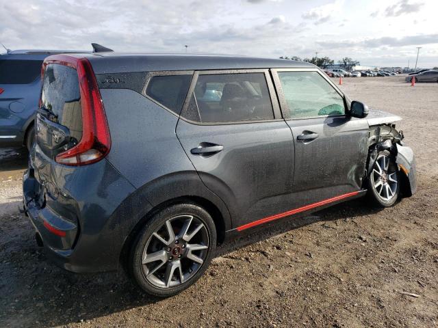 KNDJ63AU5M7779382 - 2021 KIA SOUL GT LINE GRAY photo 3