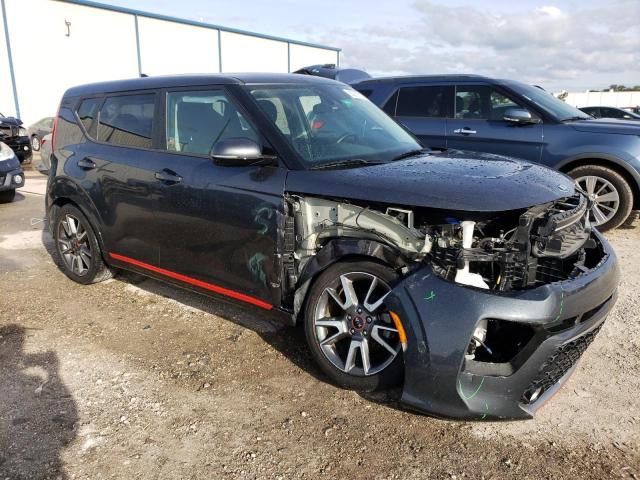 KNDJ63AU5M7779382 - 2021 KIA SOUL GT LINE GRAY photo 4