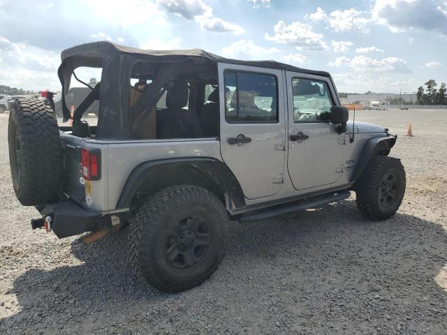 1C4BJWDG6DL655011 - 2013 JEEP WRANGLER U SPORT SILVER photo 3