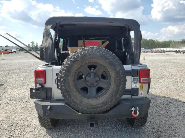 1C4BJWDG6DL655011 - 2013 JEEP WRANGLER U SPORT SILVER photo 6