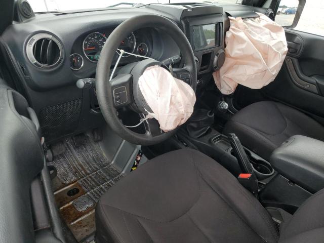 1C4BJWDG6DL655011 - 2013 JEEP WRANGLER U SPORT SILVER photo 8