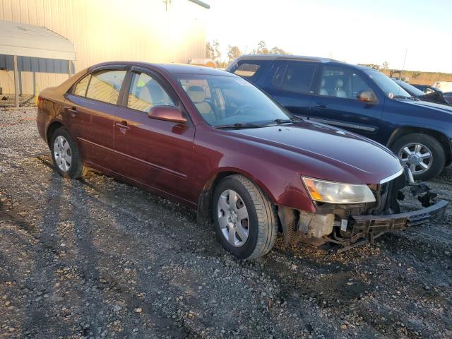 5NPET46C27H265246 - 2007 HYUNDAI SONATA GLS BURGUNDY photo 4