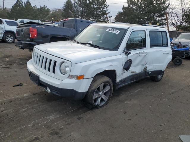 1C4NJRFB2GD647020 - 2016 JEEP PATRIOT LATITUDE WHITE photo 1