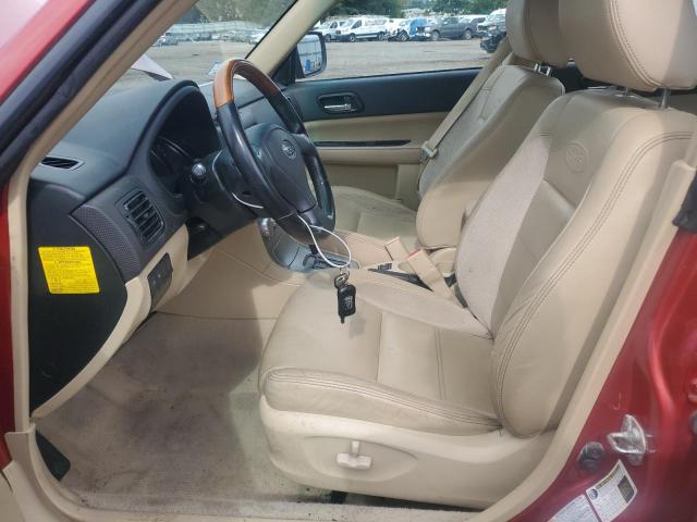 JF1SG67688H712762 - 2008 SUBARU FORESTER 2.5X LL BEAN RED photo 7