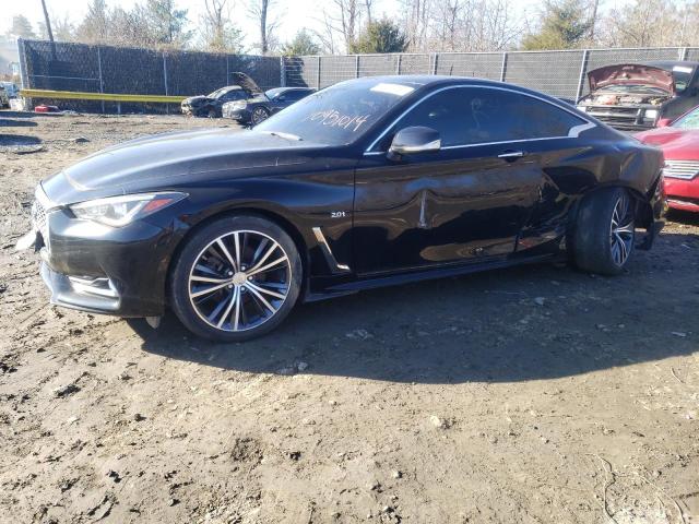 JN1CV7ELXHM320444 - 2017 INFINITI Q60 BASE BLACK photo 1