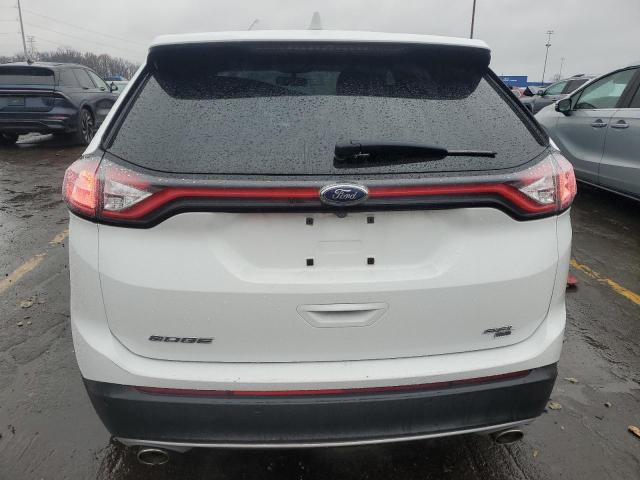 2FMPK4J83GBB10467 - 2016 FORD EDGE SEL WHITE photo 6