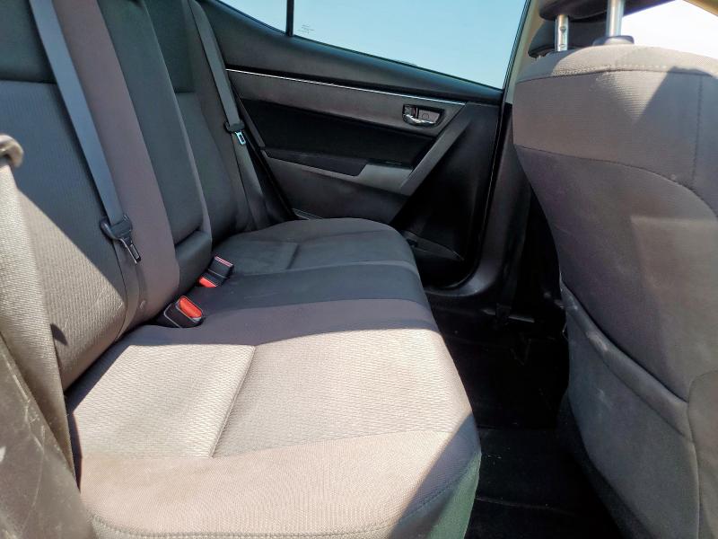 5YFBURHE7KP906530 - 2019 TOYOTA COROLLA L BLACK photo 10