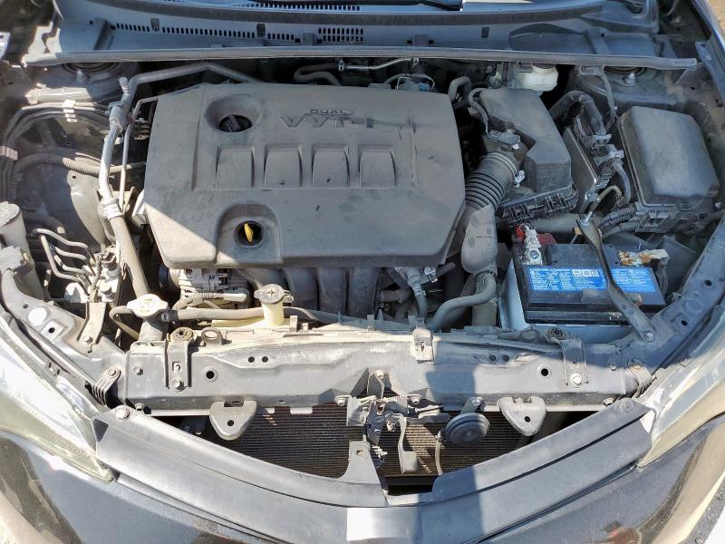 5YFBURHE7KP906530 - 2019 TOYOTA COROLLA L BLACK photo 11