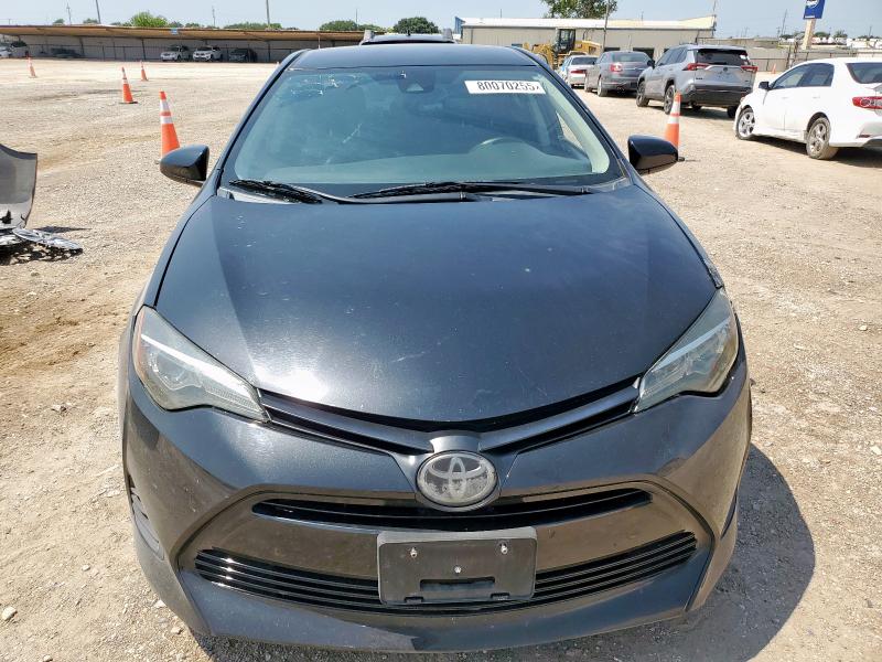 5YFBURHE7KP906530 - 2019 TOYOTA COROLLA L BLACK photo 5