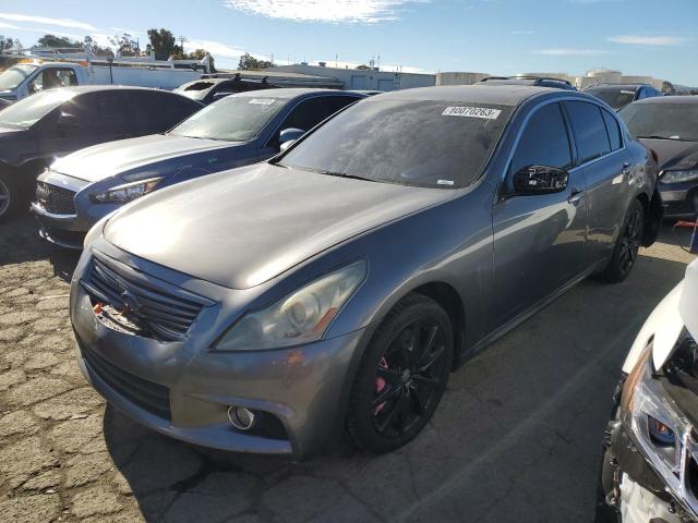 JN1CV6AP1CM628467 - 2012 INFINITI G37 BASE GRAY photo 1