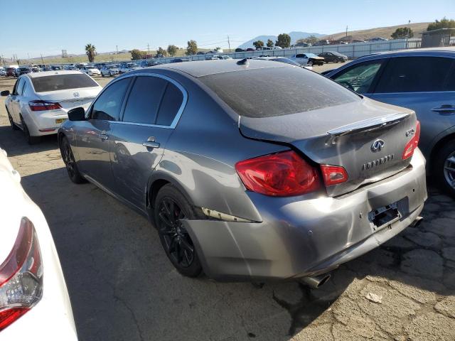 JN1CV6AP1CM628467 - 2012 INFINITI G37 BASE GRAY photo 2