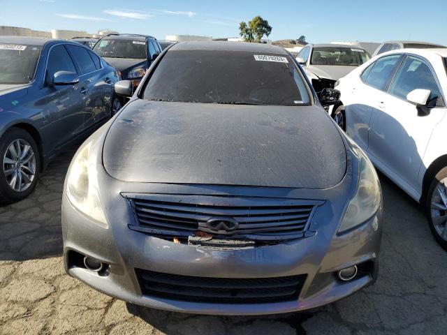 JN1CV6AP1CM628467 - 2012 INFINITI G37 BASE GRAY photo 5