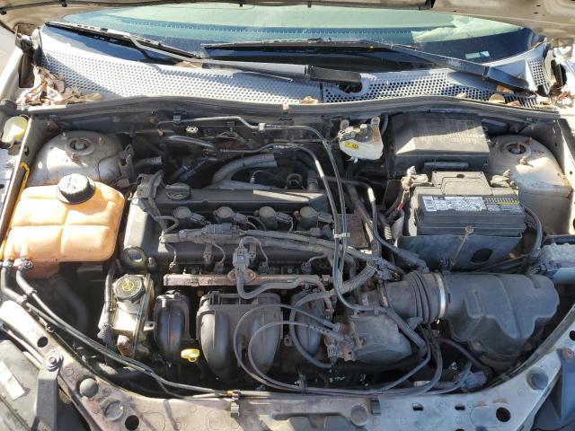 1FAFP34N37W206973 - 2007 FORD FOCUS ZX4 GOLD photo 11