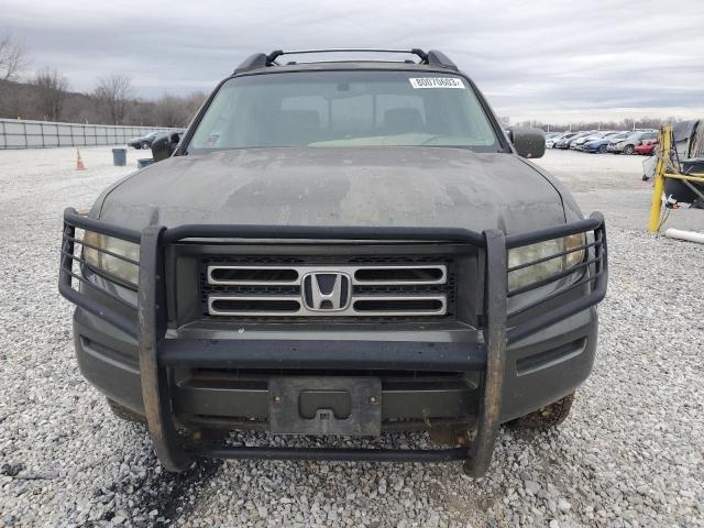 2HJYK16586H531176 - 2006 HONDA RIDGELINE RTL GRAY photo 5