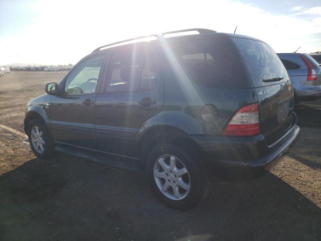 4JGAB72E0YA215718 - 2000 MERCEDES-BENZ ML 430 BLUE photo 2