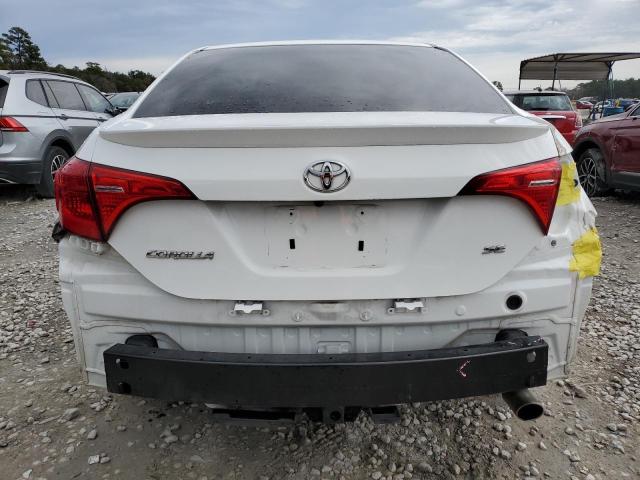 2T1BURHEXKC247195 - 2019 TOYOTA COROLLA L WHITE photo 6