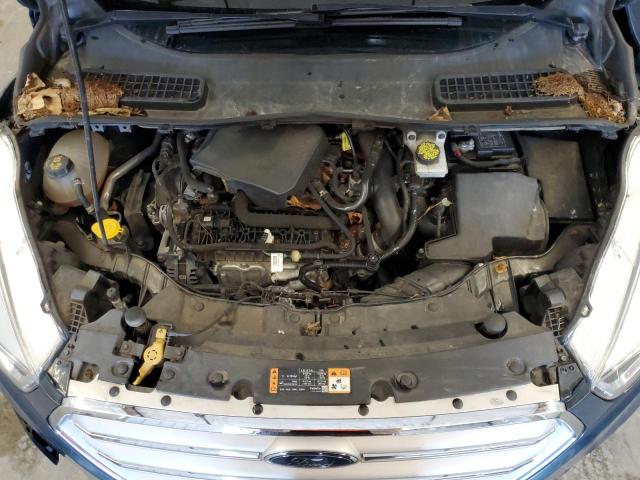 1FMCU0GD2KUB30895 - 2019 FORD ESCAPE SE BLUE photo 12