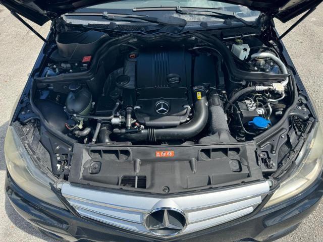 WDDGF4HB0CA644127 - 2012 MERCEDES-BENZ C 250 BLACK photo 14