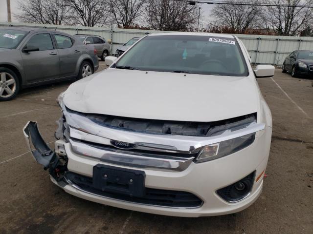 3FADP0L31AR200069 - 2010 FORD FUSION HYBRID WHITE photo 5