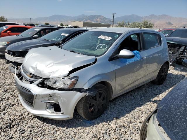 1G1JG6SB6K4112470 - 2019 CHEVROLET SONIC SILVER photo 1