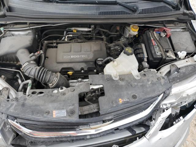 1G1JG6SB6K4112470 - 2019 CHEVROLET SONIC SILVER photo 11