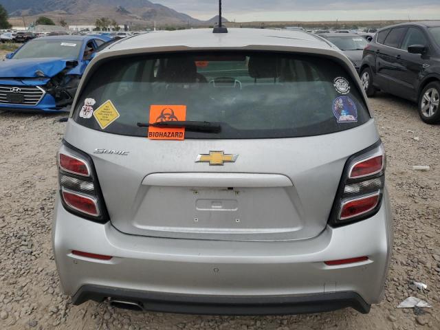 1G1JG6SB6K4112470 - 2019 CHEVROLET SONIC SILVER photo 6
