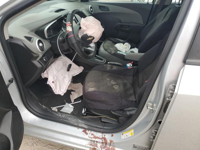 1G1JG6SB6K4112470 - 2019 CHEVROLET SONIC SILVER photo 7