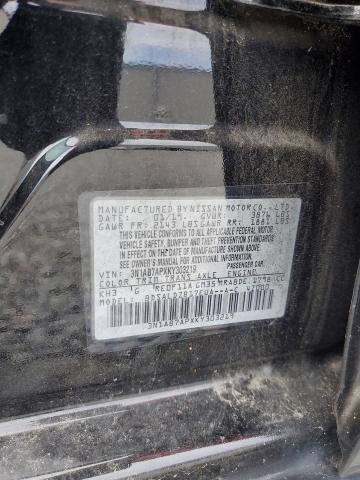 3N1AB7APXKY303219 - 2019 NISSAN SENTRA S 黑色 照片 12