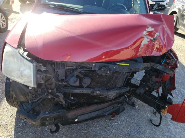 1N6BA06B07N209019 - 2007 NISSAN TITAN XE RED photo 11