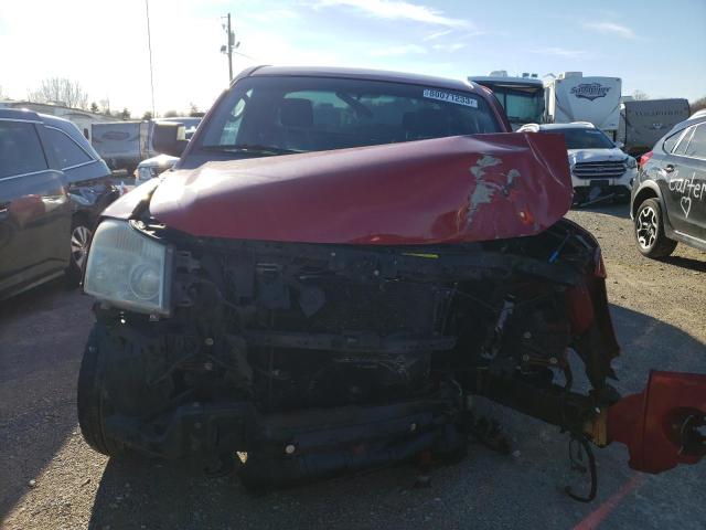 1N6BA06B07N209019 - 2007 NISSAN TITAN XE RED photo 5