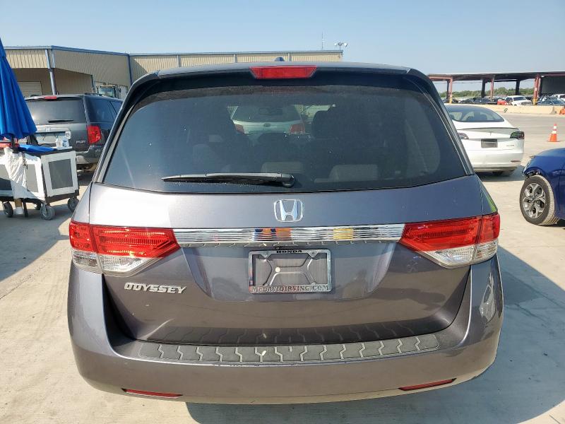 5FNRL5H60FB085890 - 2015 HONDA ODYSSEY EXL Графитовый фото 6