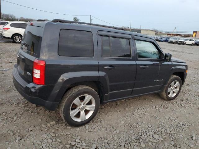 1C4NJRFB9ED810274 - 2014 JEEP PATRIOT LATITUDE BLACK photo 3