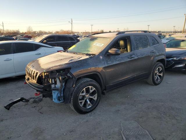 1C4PJMBS0FW633850 - 2015 JEEP CHEROKEE TRAILHAWK GRAY photo 1