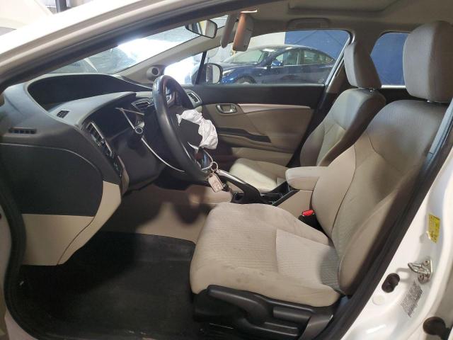19XFB2F89EE203576 - 2014 HONDA CIVIC EX WHITE photo 7