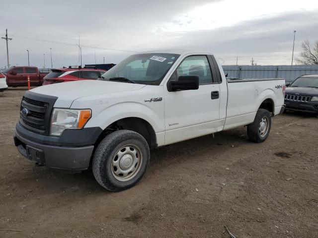 1FTNF1ET0DKE32515 - 2013 FORD F150 WHITE photo 1