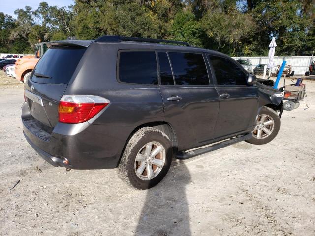 JTEDS41A282012592 - 2008 TOYOTA HIGHLANDER GRAY photo 3