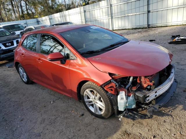 JTNK4RBE4K3041657 - 2019 TOYOTA COROLLA SE ORANGE photo 4