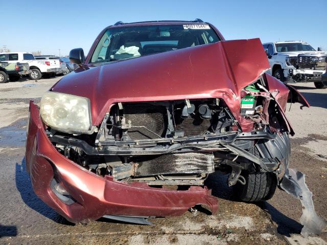 JTEBU14R18K022046 - 2008 TOYOTA 4RUNNER SR5 BURGUNDY photo 5