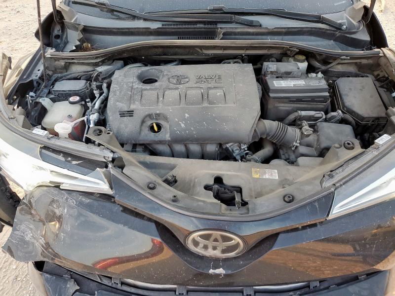 NMTKHMBX3JR039939 - 2018 TOYOTA C-HR XLE Schwarz Foto 11